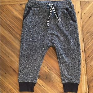 Black joggers